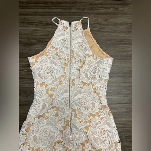 Lulu's Size XS Temps De L'Amour White Lace Dress - Picture 7 of 7